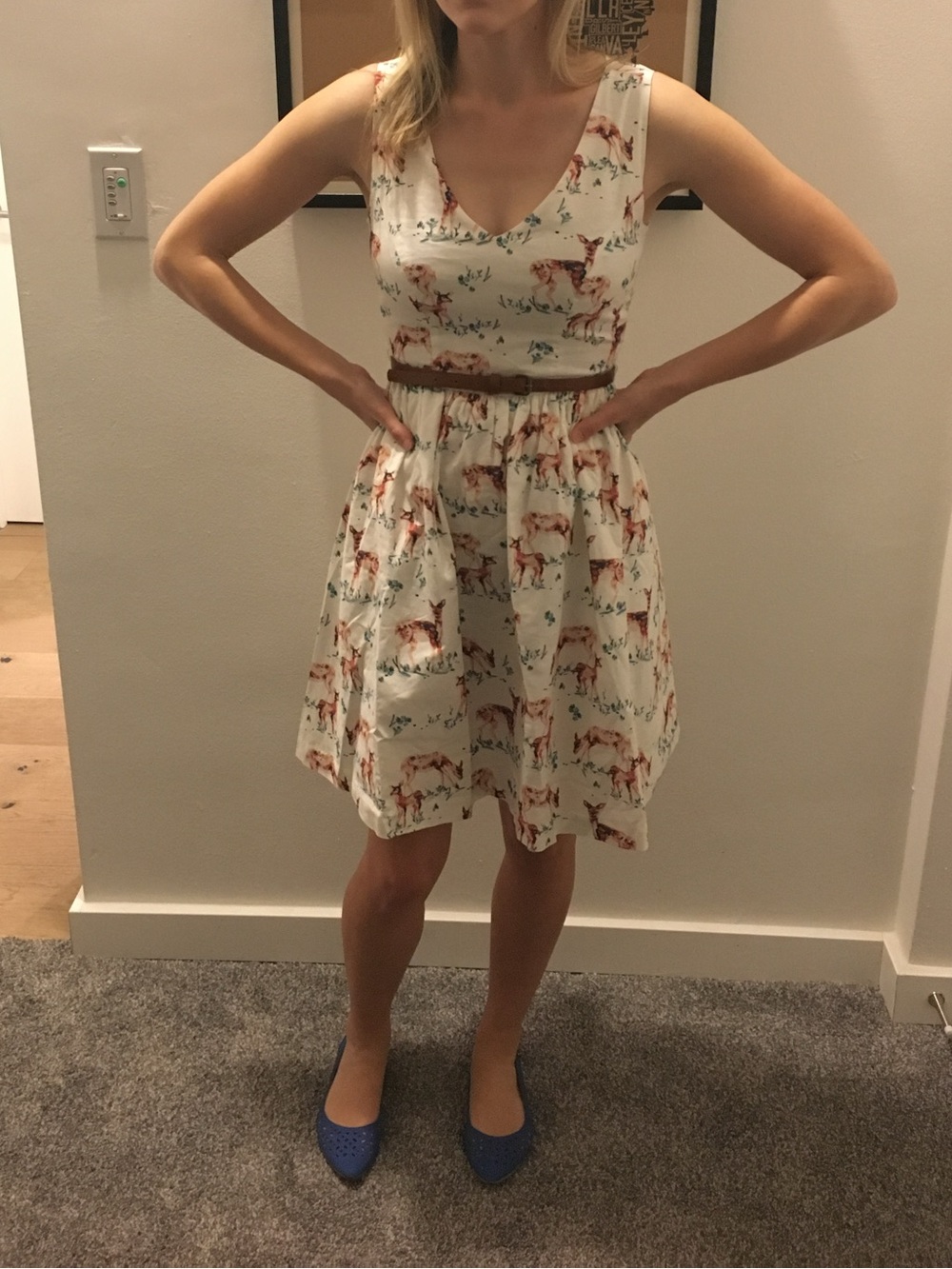 ModCloth Deer Dress